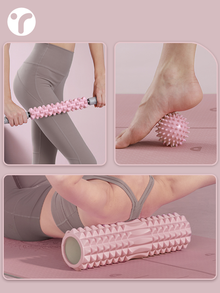 Foam Roller - Массажный ролик из цельного пенопласта для
