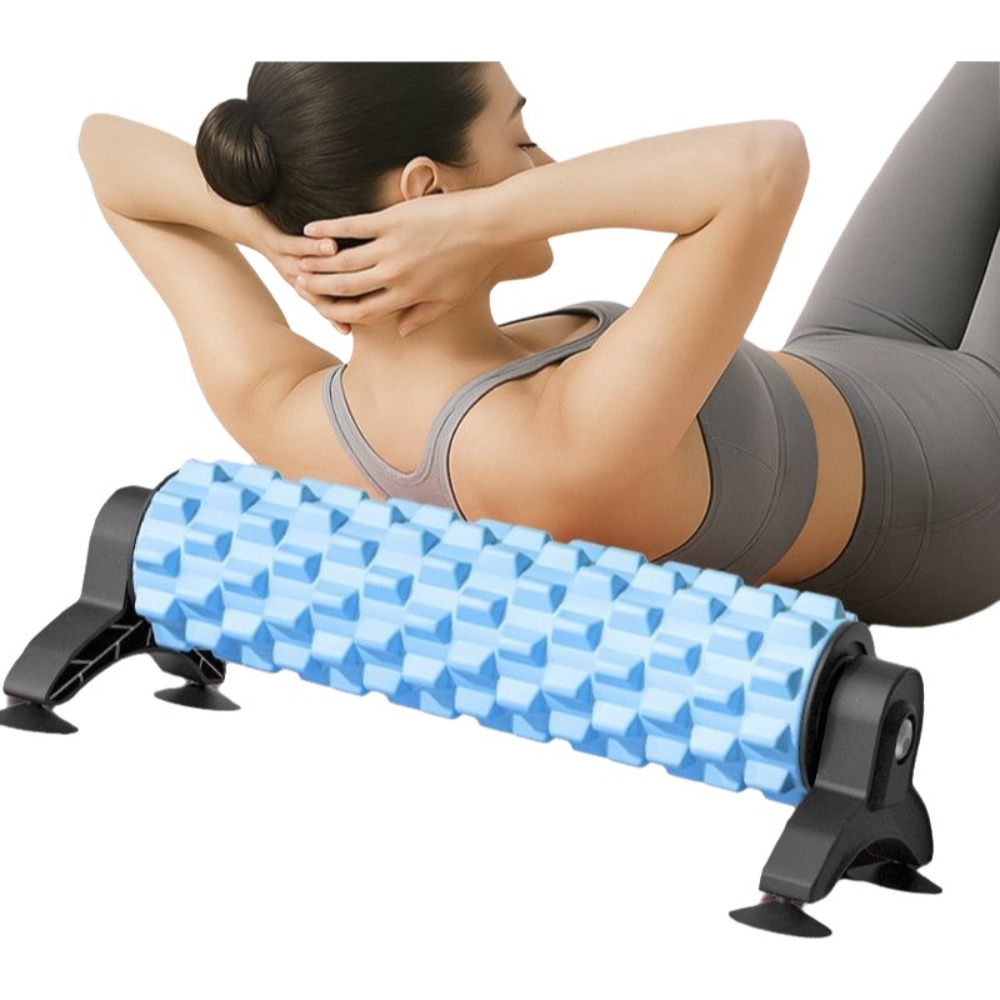 Foam Roller - Нескользящий массажный ролик с присосками и