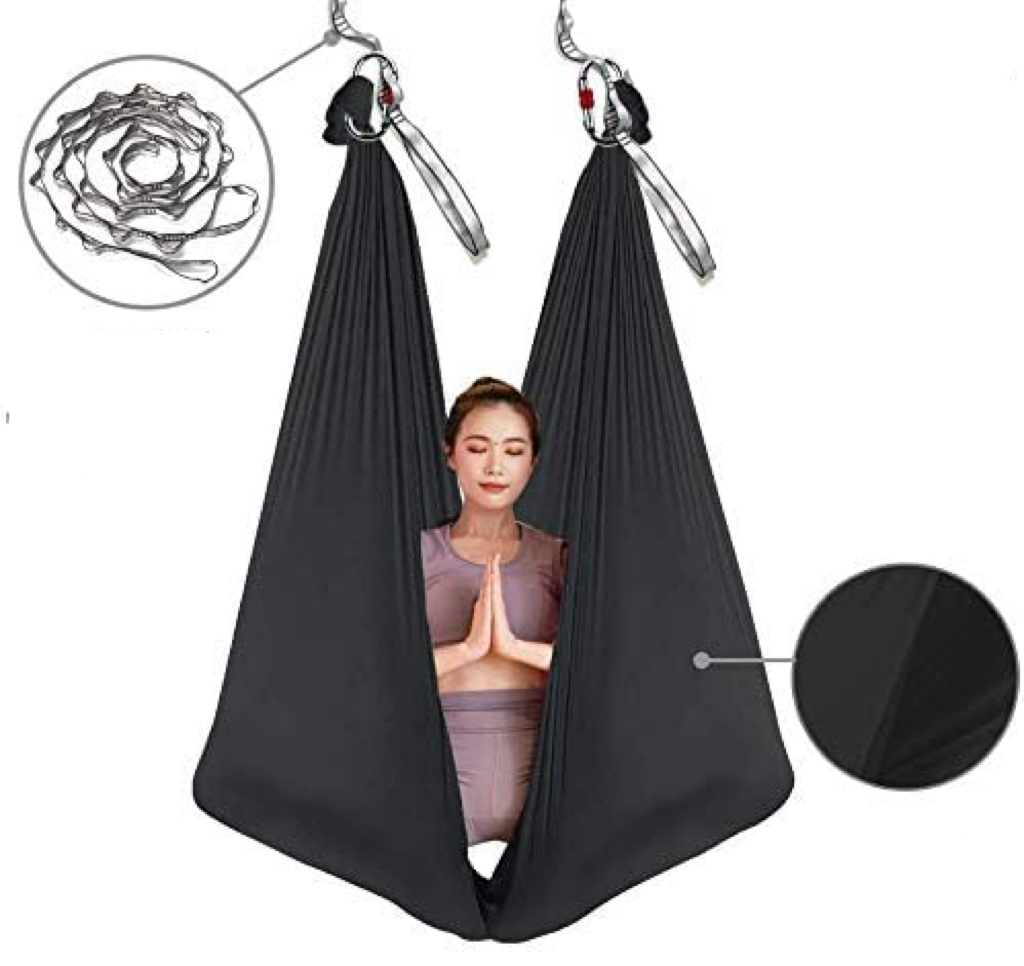 Yoga Swing Aerial - 8-метровый премиальный прочный гамак для аэройоги