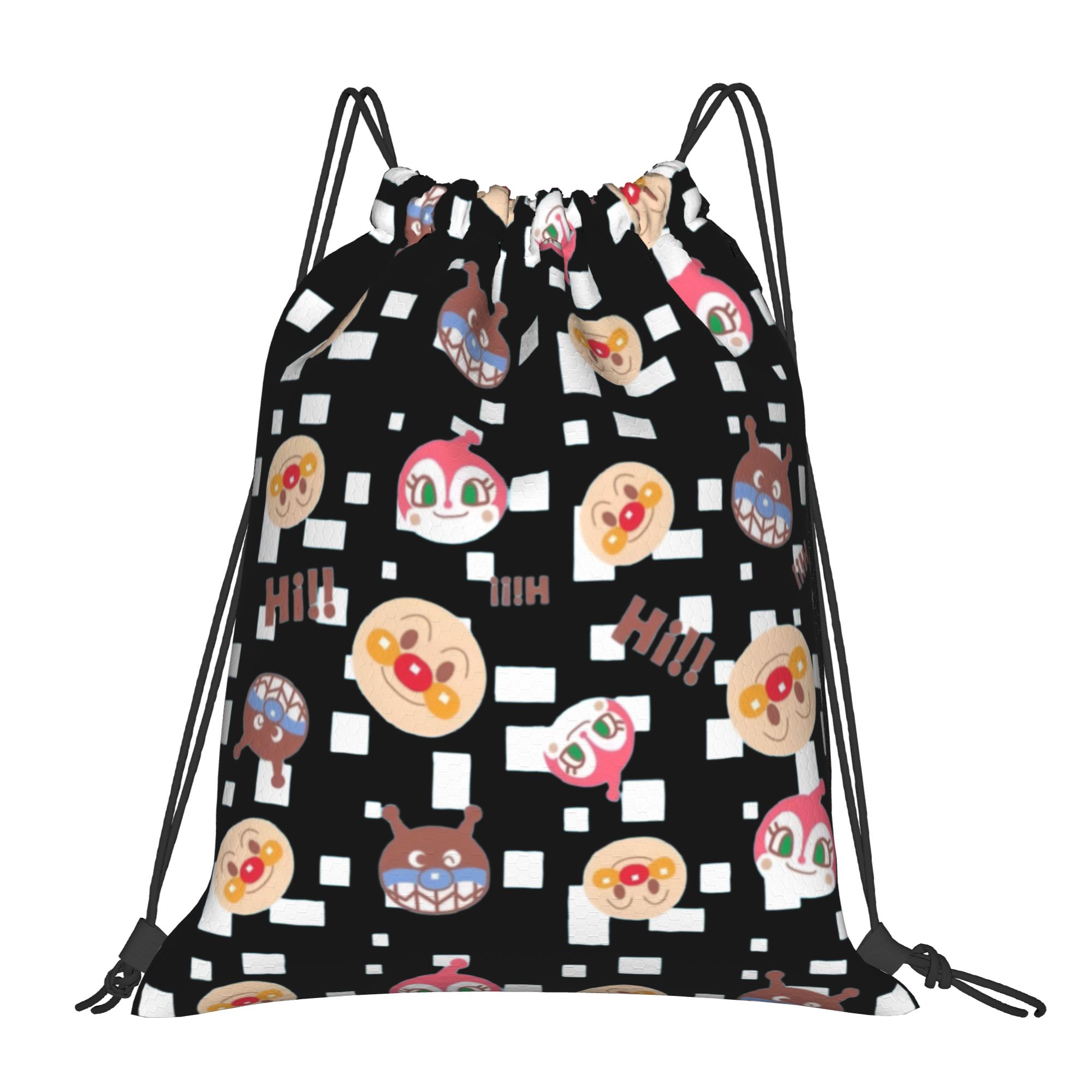 Yoga Fitness Bag - Рюкзаки-мешки на шнурке с изображением Аньпанмана