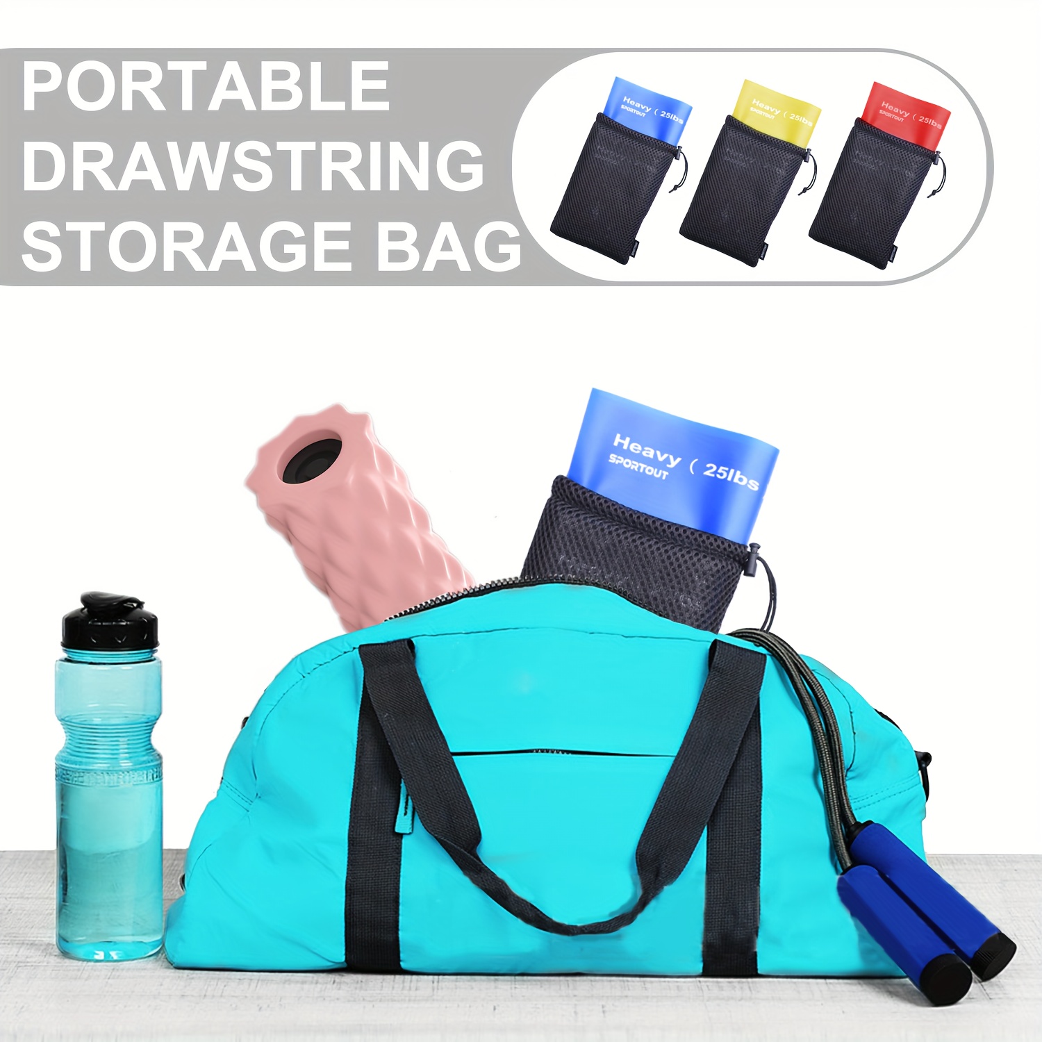 Эластичный пояс для фитнеса и  – обзор и цена Yoga Fitness Bag