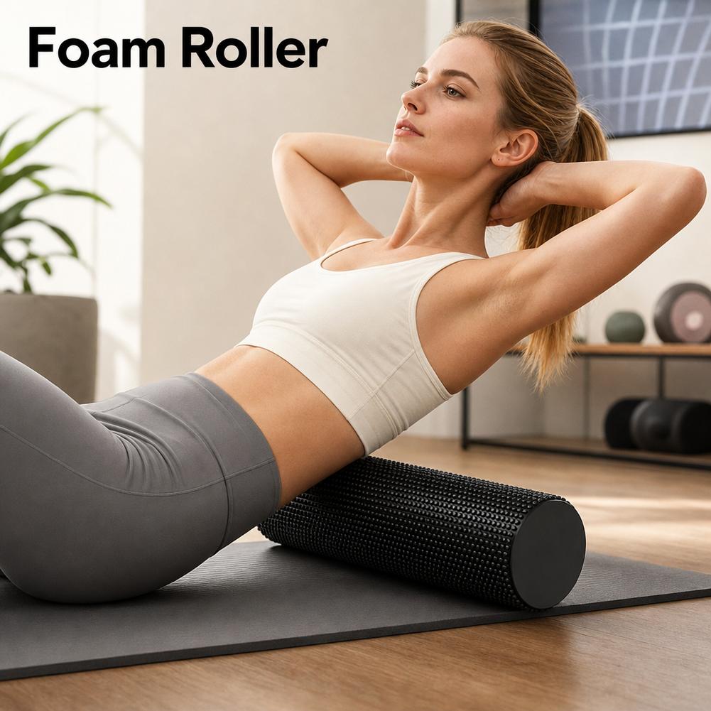 Фитнес-массажный валик из пены – обзор и цена Foam Roller