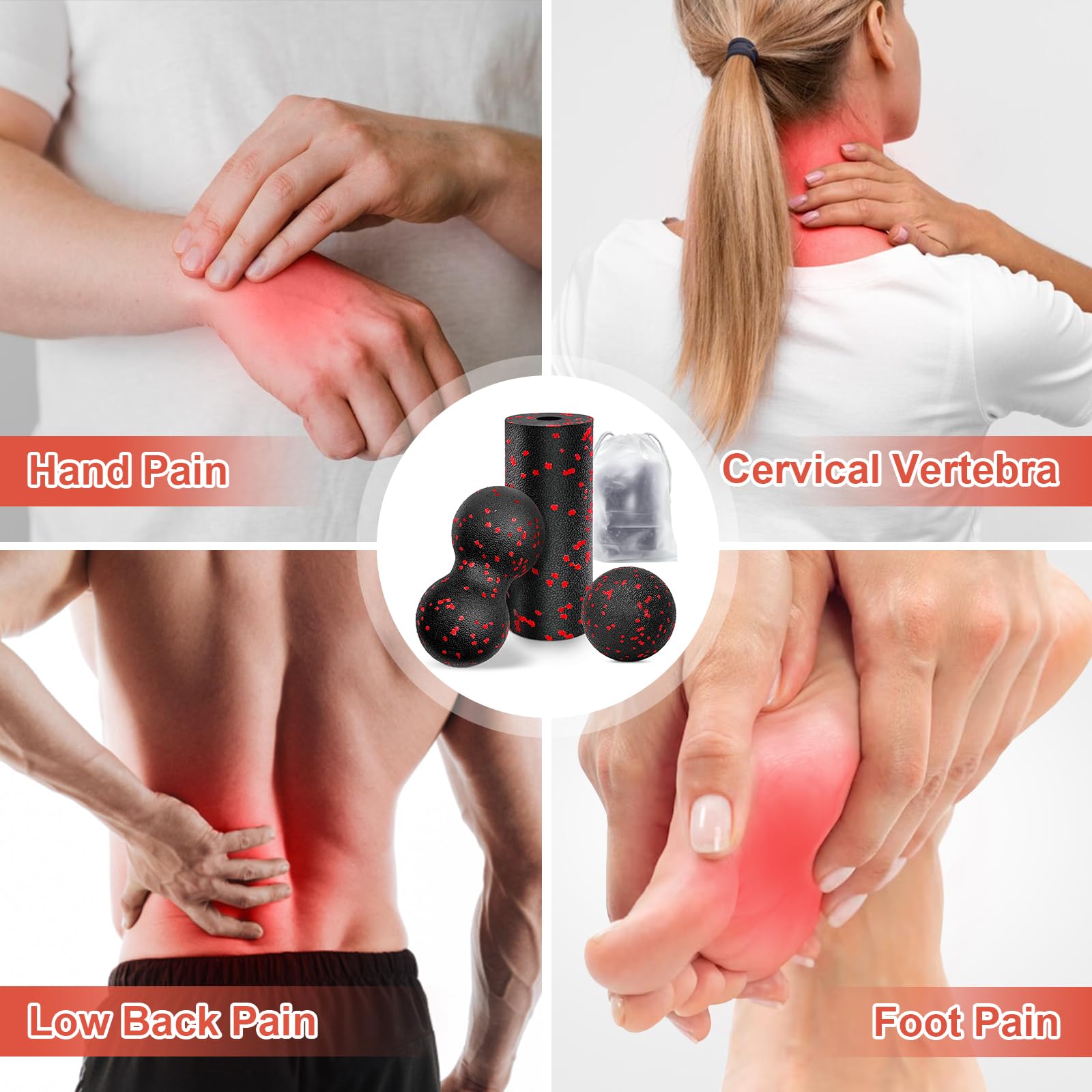 Полый валик для йоги, массажны – обзор и цена Foam Roller