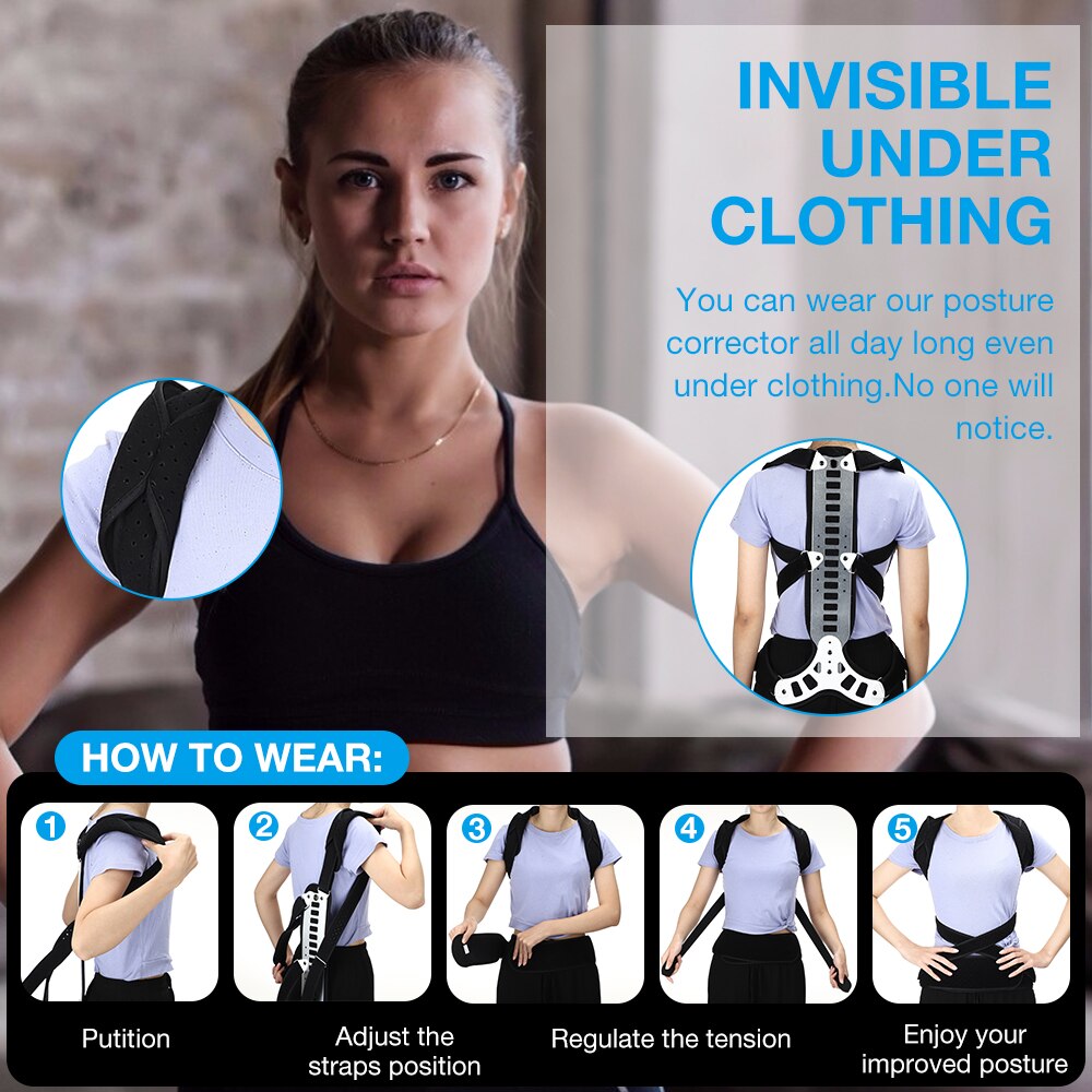 Корректор осанки для пояснично – обзор и цена Posture Corrector Back