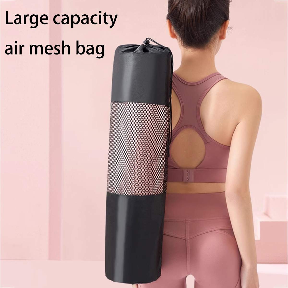 Дышащая сетчатая сумка для хра – обзор и цена Yoga Fitness Bag
