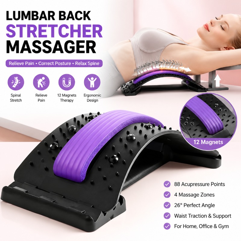 1 шт. Массажер-растяжитель для – обзор и цена Posture Corrector Back