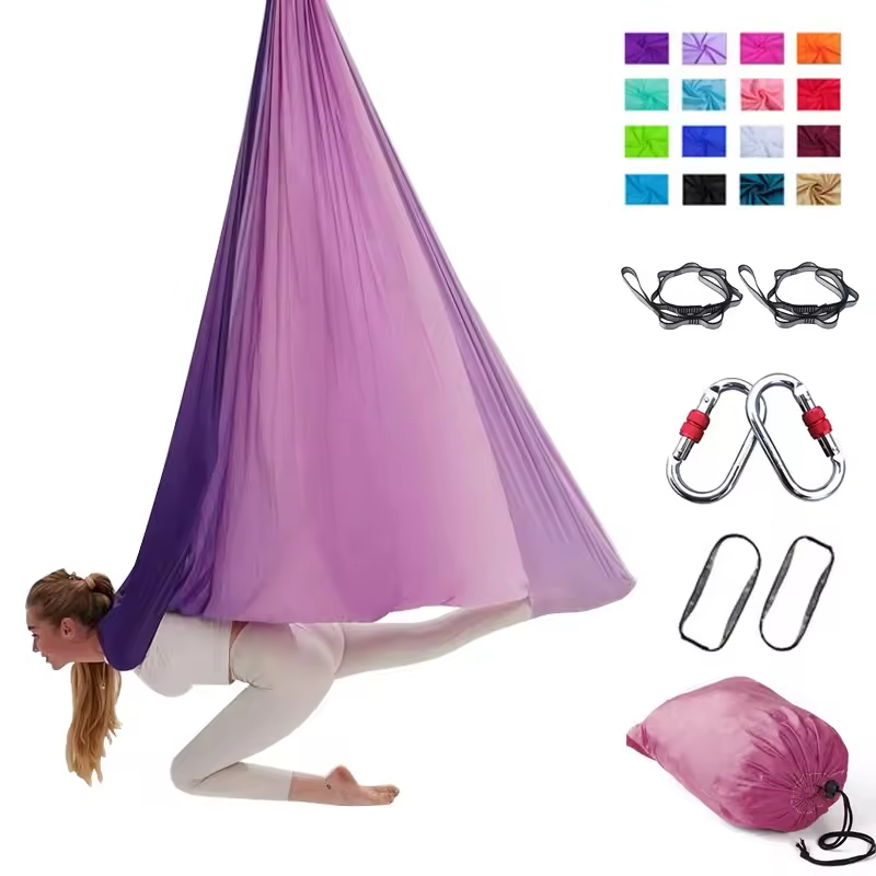 Гамак для аэройоги 7 м, градие – обзор и цена Yoga Swing Aerial